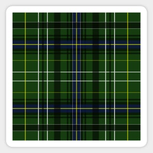 Tartan in green... Sticker